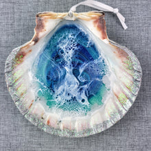 Load image into Gallery viewer, Scallop Shell Ocean Ornament - 2021
