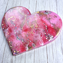Load image into Gallery viewer, Pink Marble Heart - Ready to Ship!
