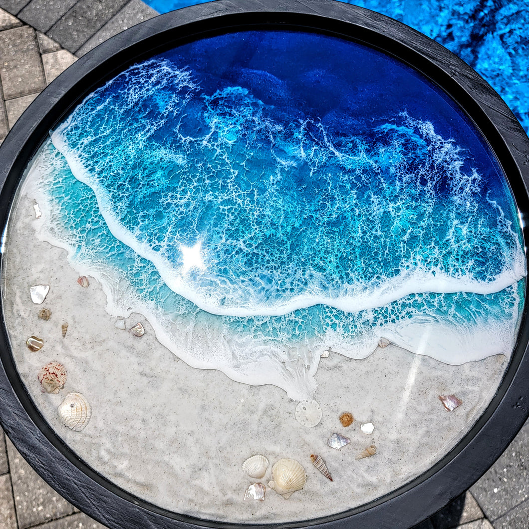 Siesta Key Beach Accent Table