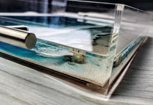 Load image into Gallery viewer, Teal Tides Acrylic Tray
