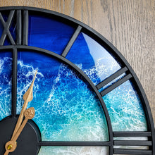 Load image into Gallery viewer, Beach Wave Clock - Ready to Ship
