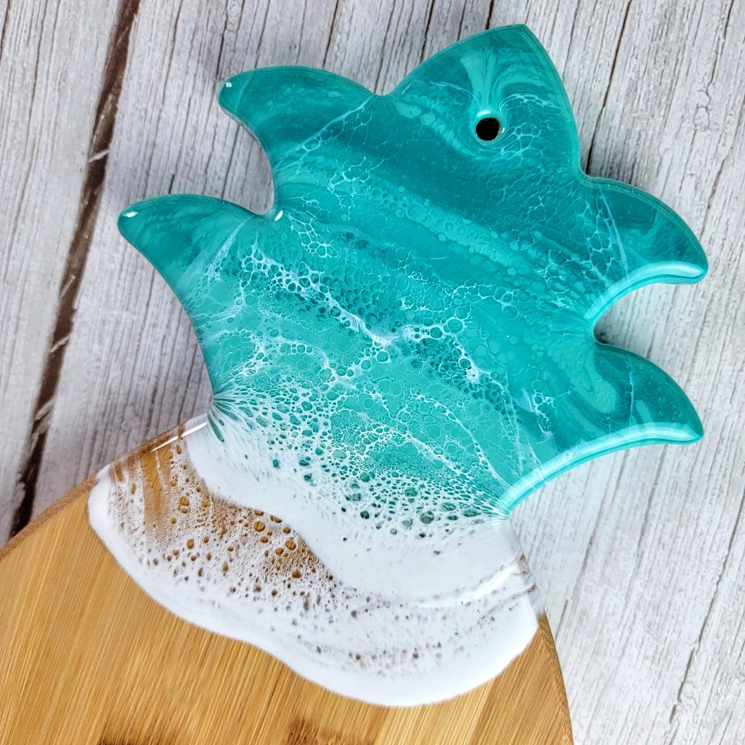 Pineapple Wave Serving Board