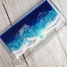 Load image into Gallery viewer, Blue Ocean Wavec Acrylic Tray

