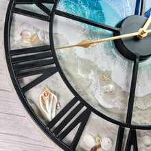 Load image into Gallery viewer, Beach Wave Clock - Ready to Ship
