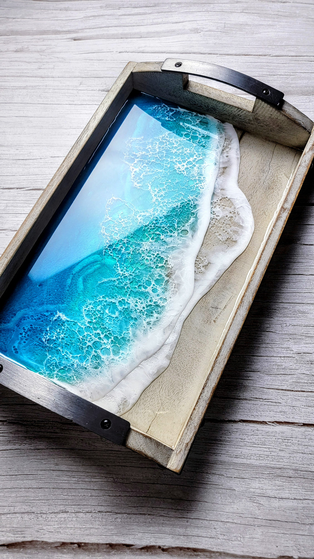 Caribbean Waves Tray