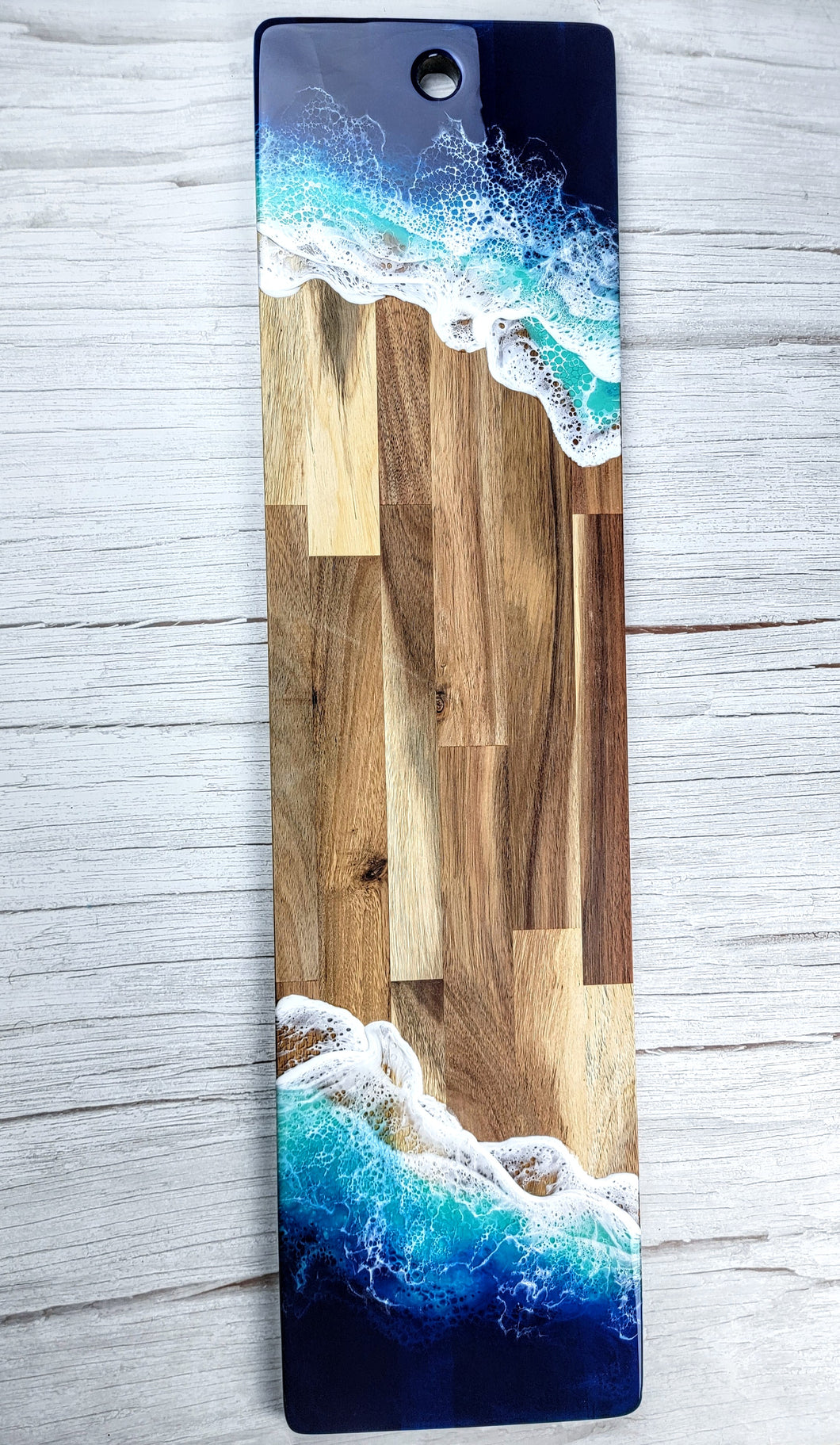 Extra Long Double Wave Serving Board