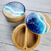 Load image into Gallery viewer, Bamboo Storage Container - Double Compartment
