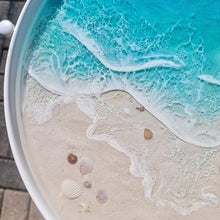 Load image into Gallery viewer, Gulf Beach Accent Table - Removable Tray Top
