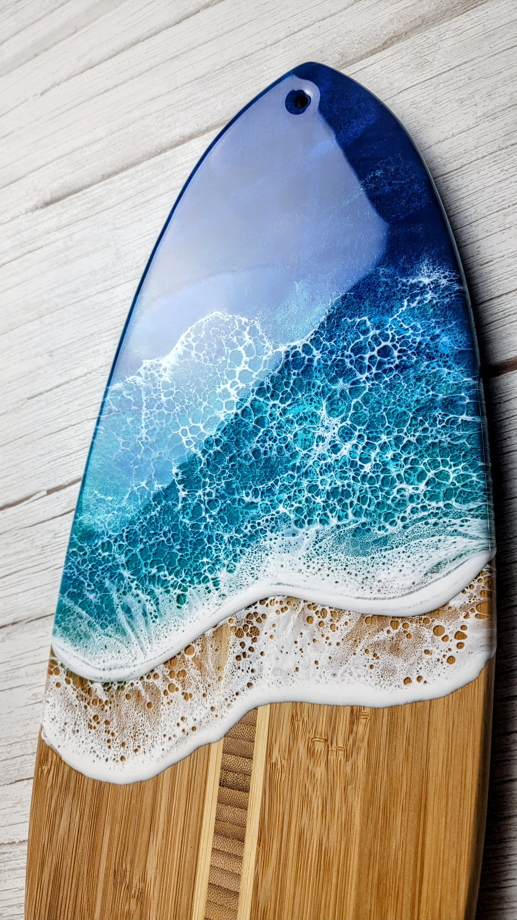 Surfboard Wave Serving Board