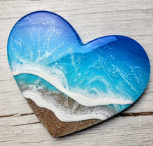 Load image into Gallery viewer, Glitter Beach Heart
