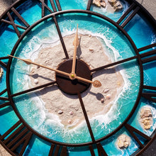 Load image into Gallery viewer, Tropical Beach Clock
