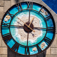 Load image into Gallery viewer, Tropical Beach Clock
