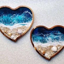 Load image into Gallery viewer, Made-to-Order Heart Beach Scene
