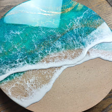 Load image into Gallery viewer, Round Ocean Series #3
