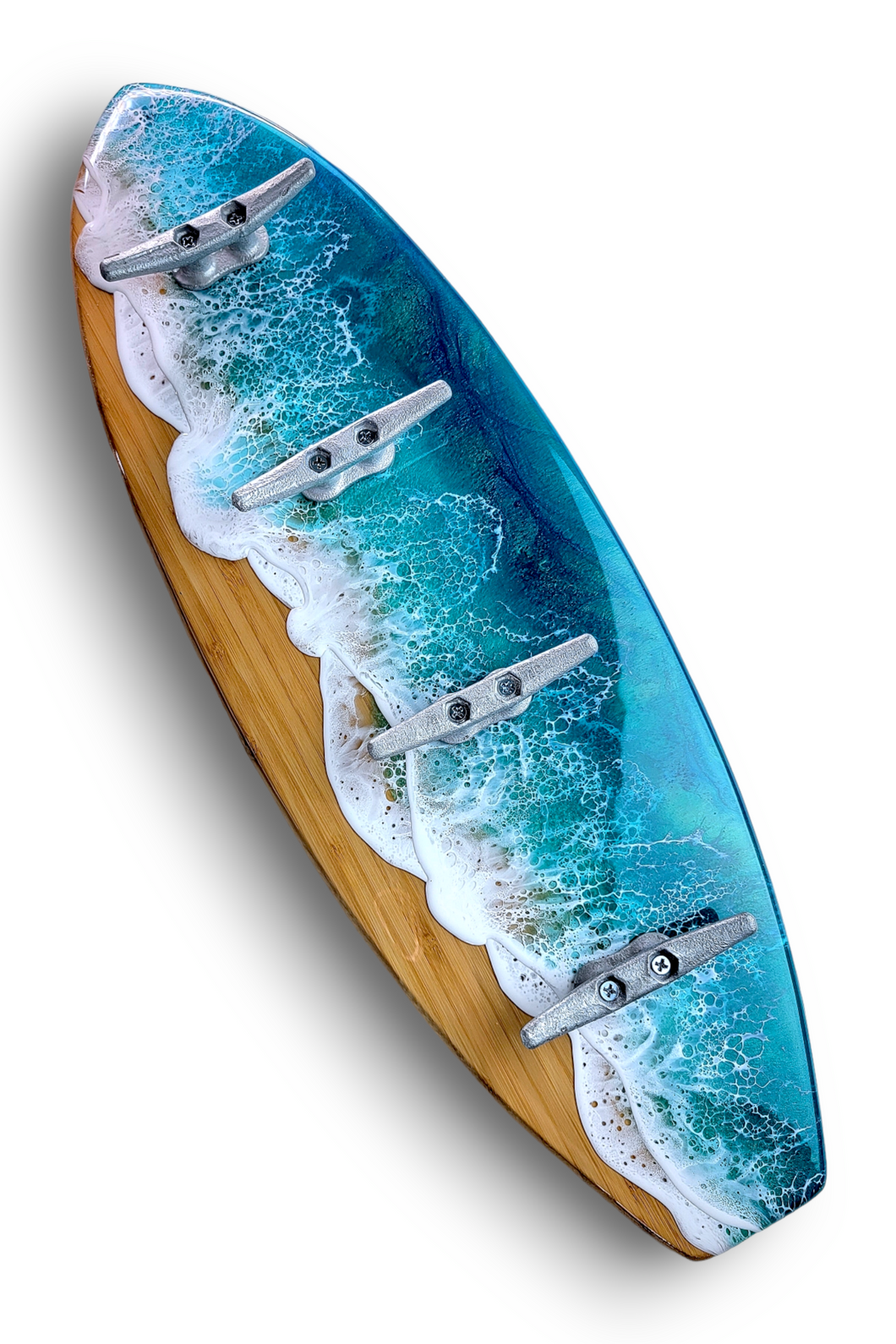 Ocean Wave Towel Rack