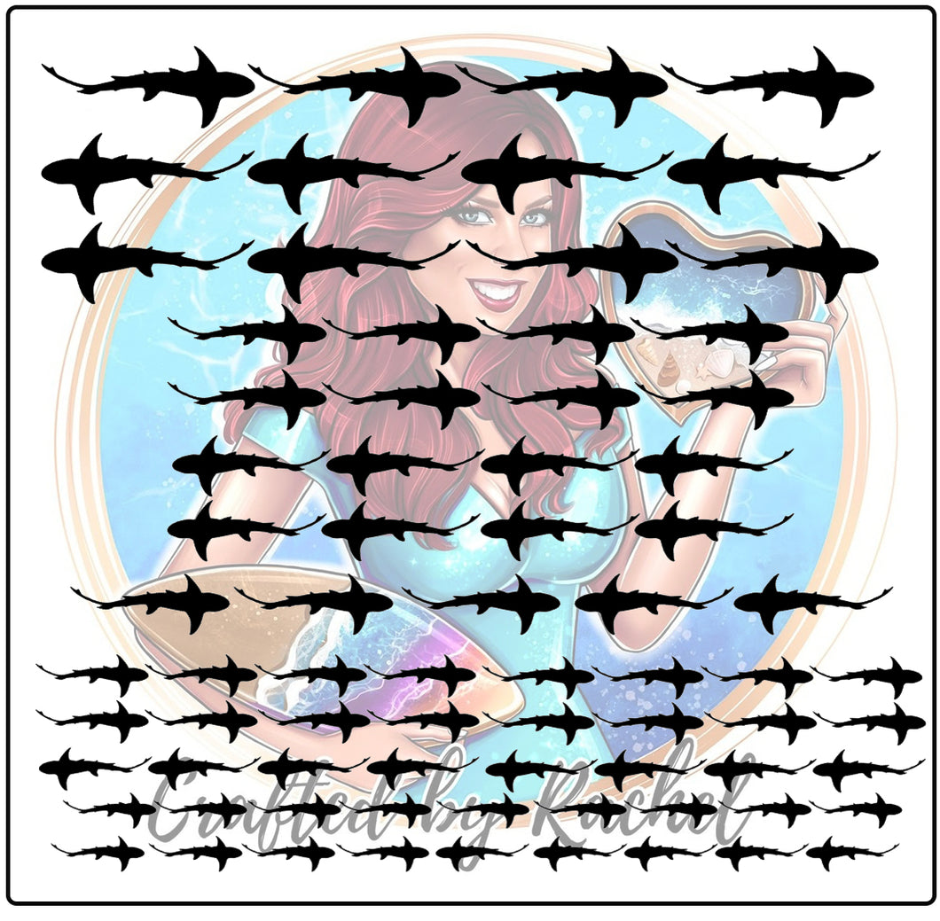 Nurse Shark Vinyl Decals